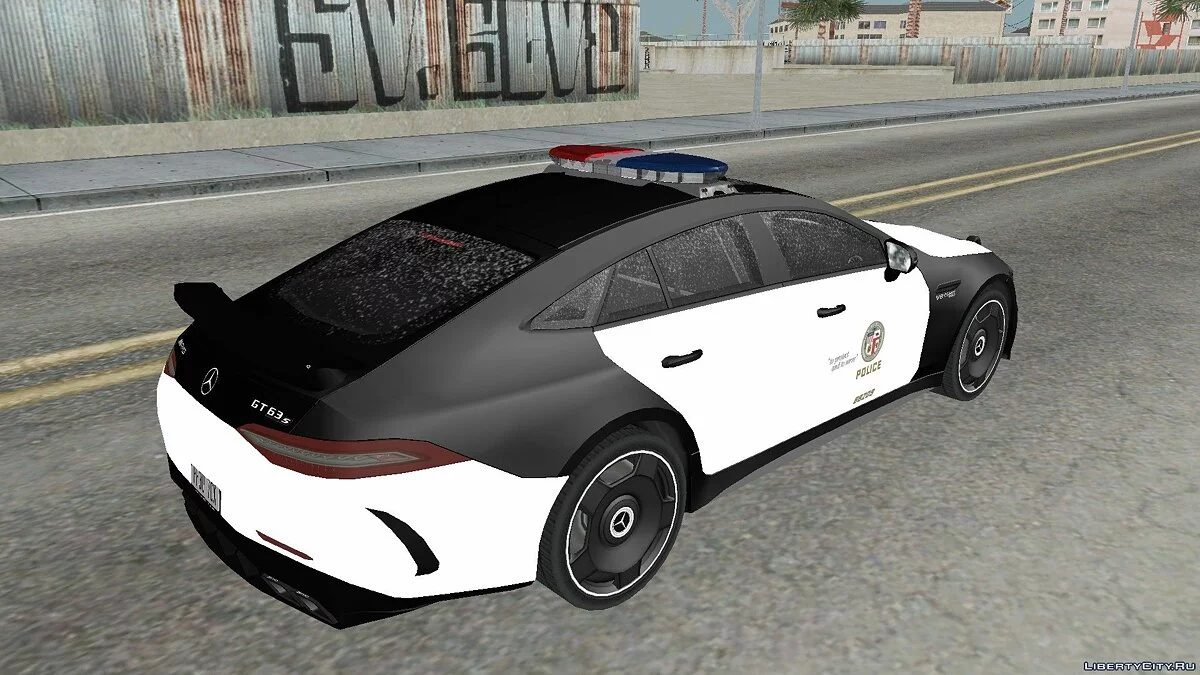 Mercedes-Benz GT63s Monoblock Policía / GTA San Andreas