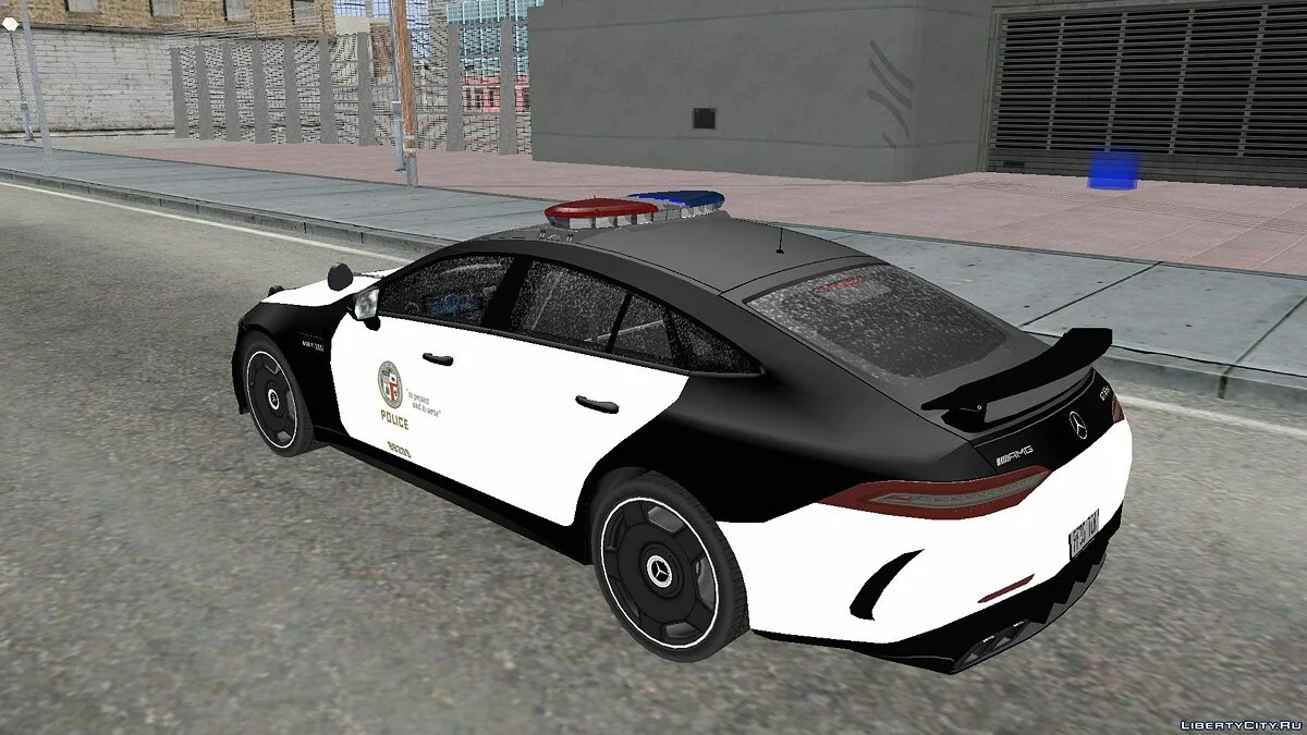 Mercedes-Benz GT63s Monoblock Policía / GTA San Andreas