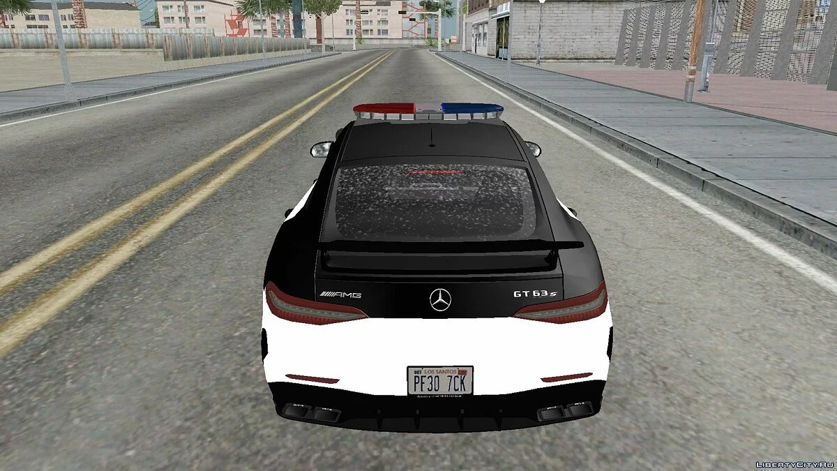 Mercedes-Benz GT63s Monoblock Policía / GTA San Andreas