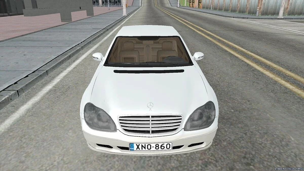 Mercedes-Benz S-Klasse W220 S600 '99 / GTA San Andreas