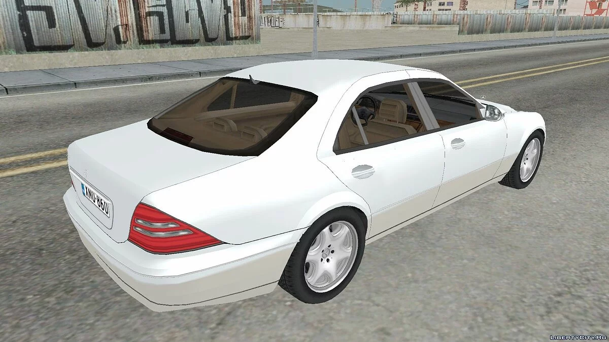 Mercedes-Benz S-Klasse W220 S600 '99 / GTA San Andreas
