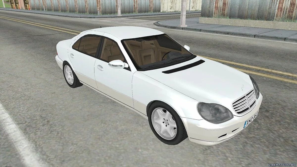 Mercedes-Benz S-Klasse W220 S600 '99 / GTA San Andreas