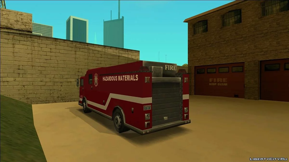 Paket Kendaraan Pemadam Kebakaran (DARI GTA UNDERGROUND) / GTA San Andreas