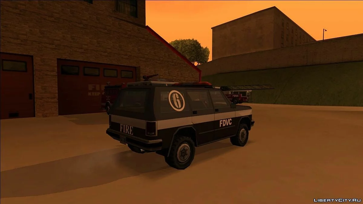 Paket Kendaraan Pemadam Kebakaran (DARI GTA UNDERGROUND) / GTA San Andreas