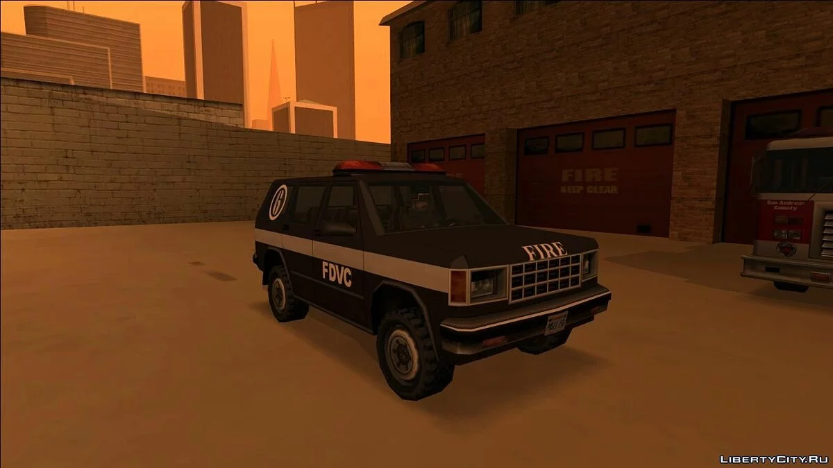 Paket Kendaraan Pemadam Kebakaran (DARI GTA UNDERGROUND) / GTA San Andreas