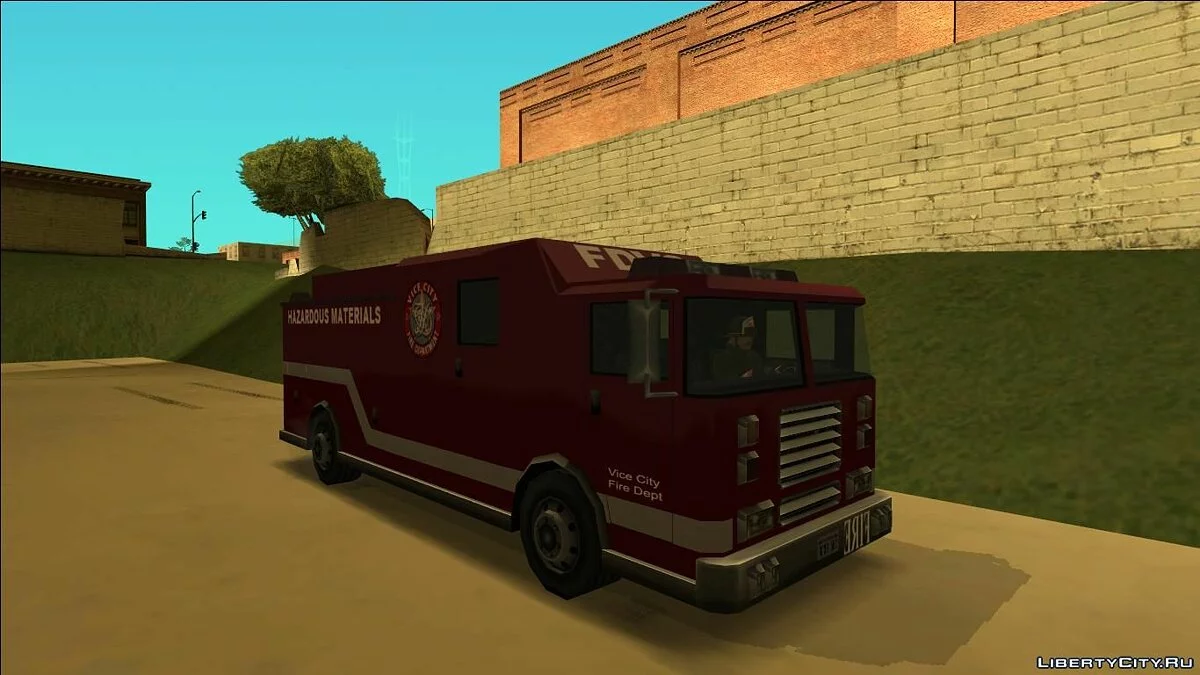 Paket Kendaraan Pemadam Kebakaran (DARI GTA UNDERGROUND) / GTA San Andreas
