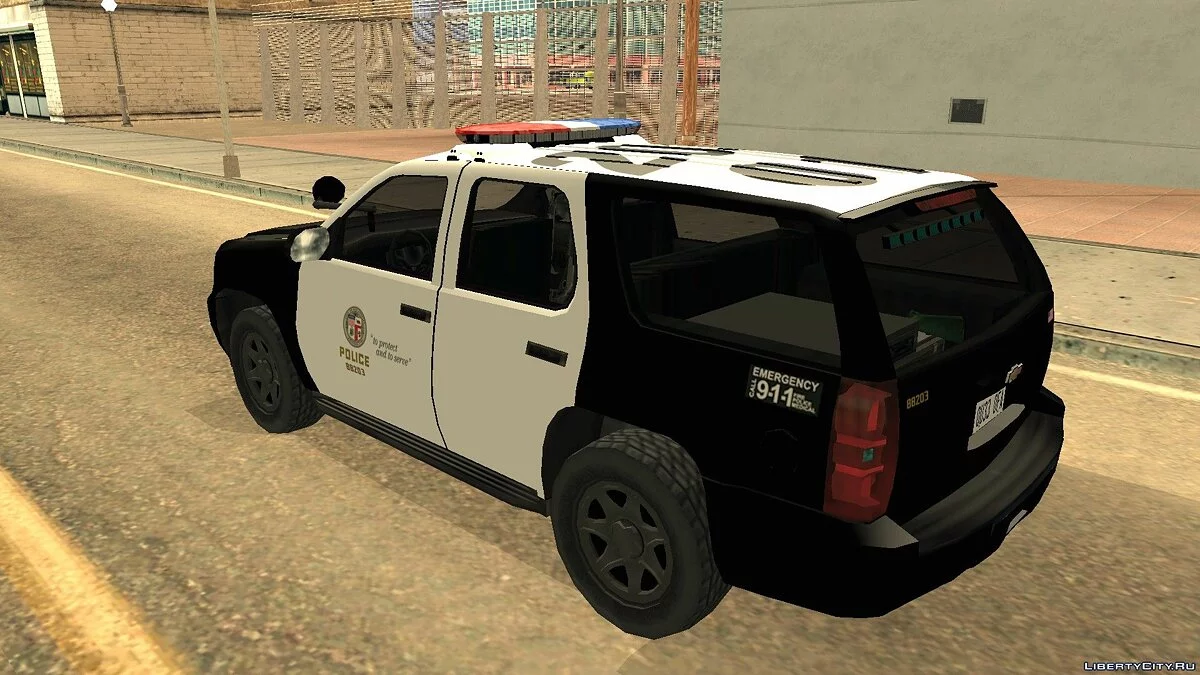 Chevrolet Tahoe LAPD 11 / GTA San Andreas