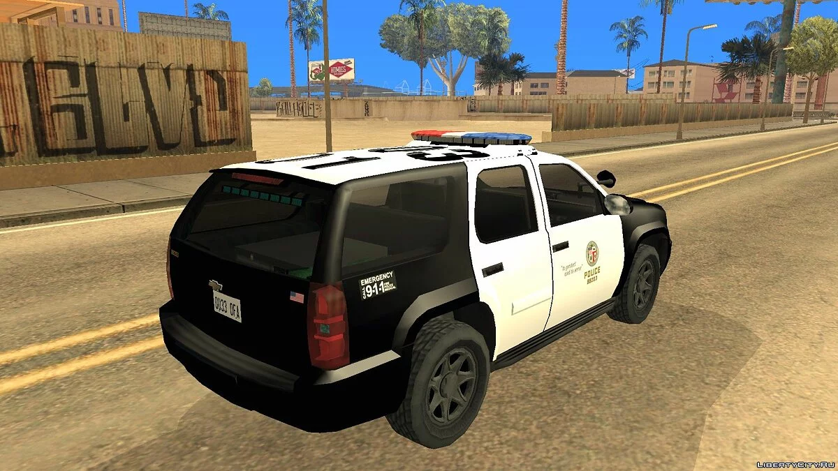 Chevrolet Tahoe LAPD 11 / GTA San Andreas