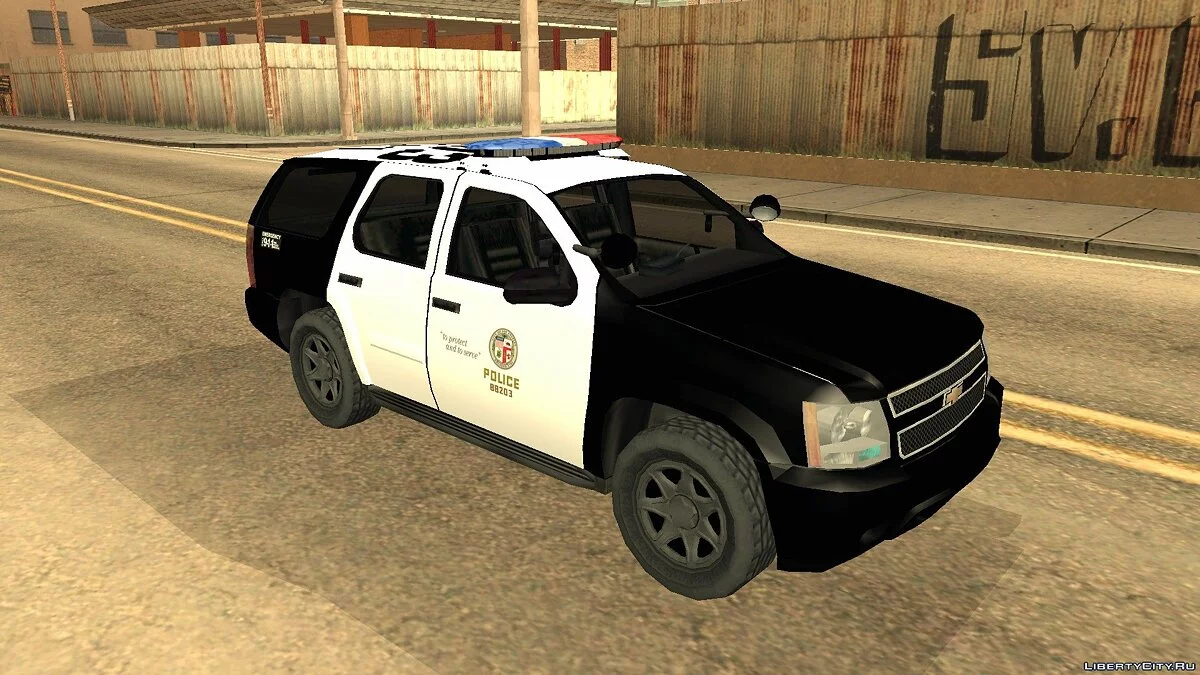 Chevrolet Tahoe LAPD 11 / GTA San Andreas