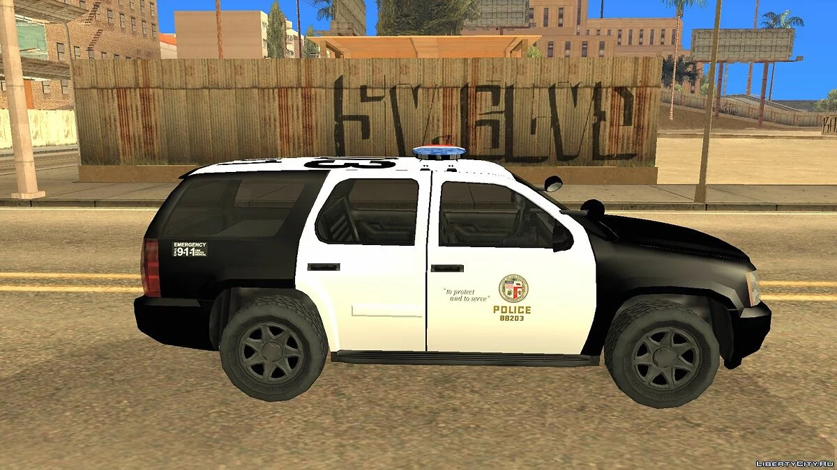 Chevrolet Tahoe LAPD 11 / GTA San Andreas