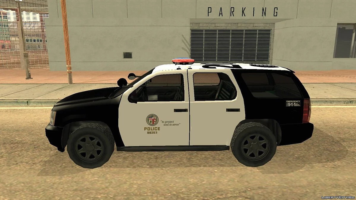 Chevrolet Tahoe LAPD 11 / GTA San Andreas