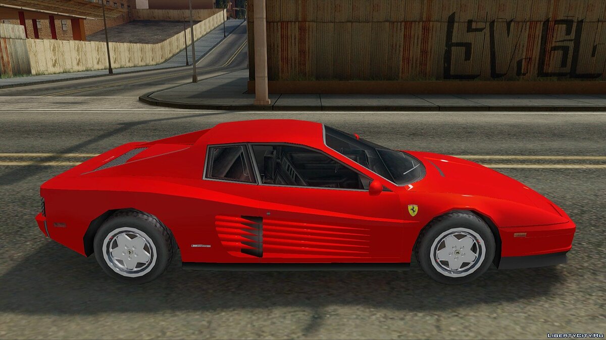 Ferrari Testarossa GTA San Andreas 