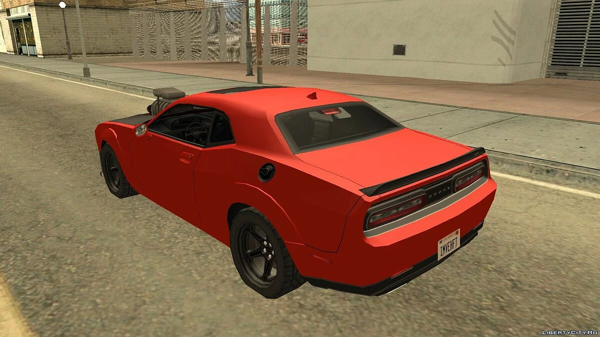 Dodge Challenger SRT Supercharged '15 / GTA San Andreas