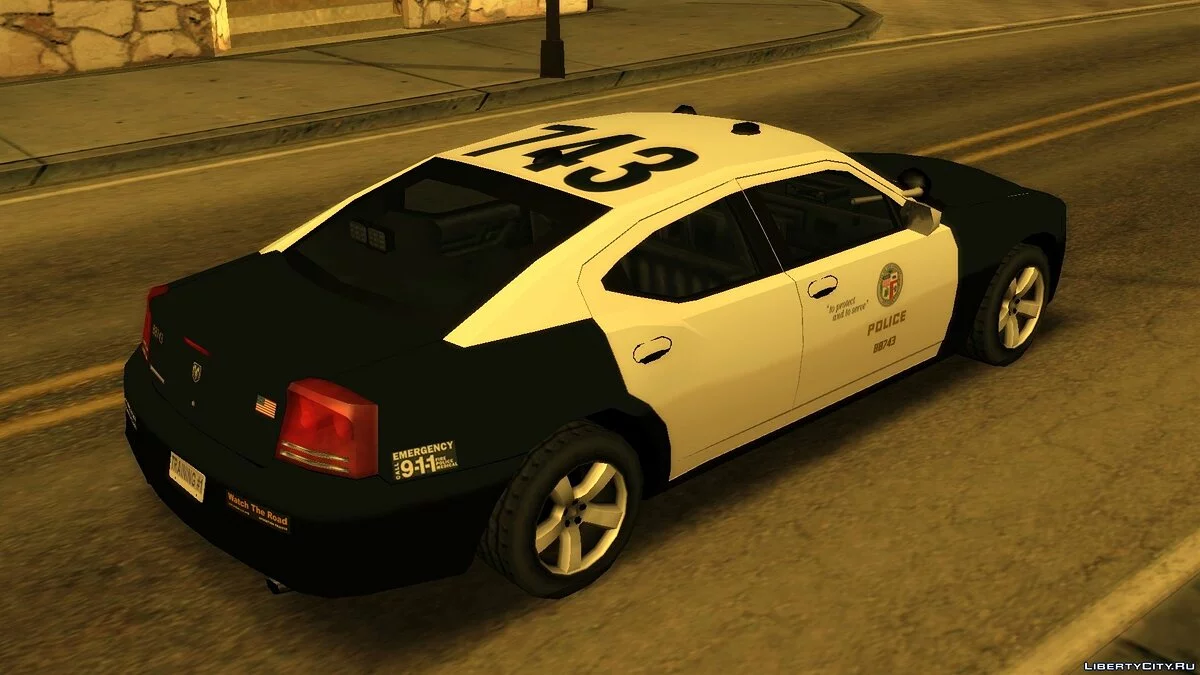 Dodge Charger Police '06 / GTA San Andreas