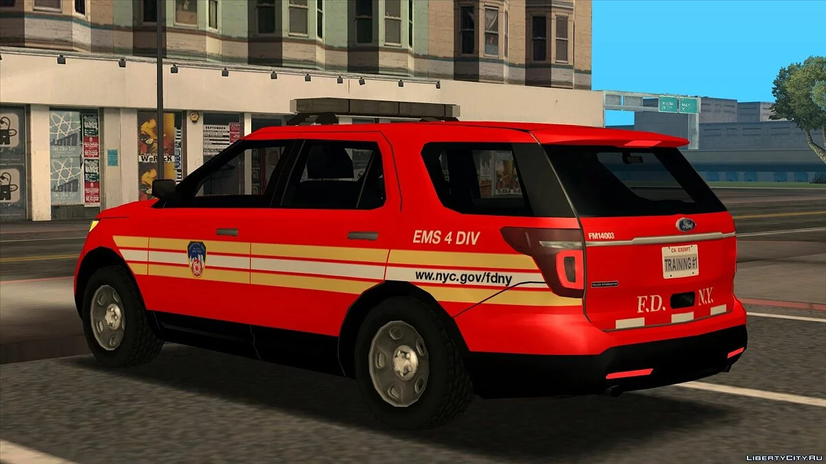 Ford Explorer 2011 / GTA San Andreas