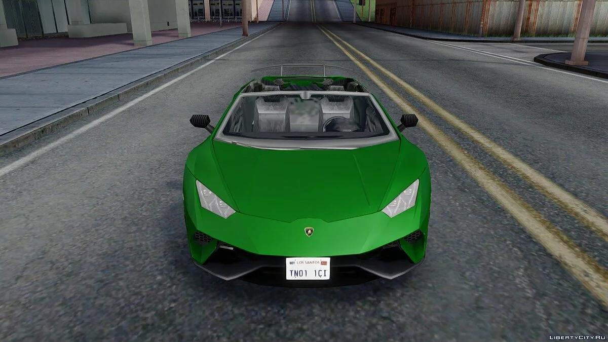 Lamborghni Huracan Perfomante Spyder '18 / GTA San Andreas
