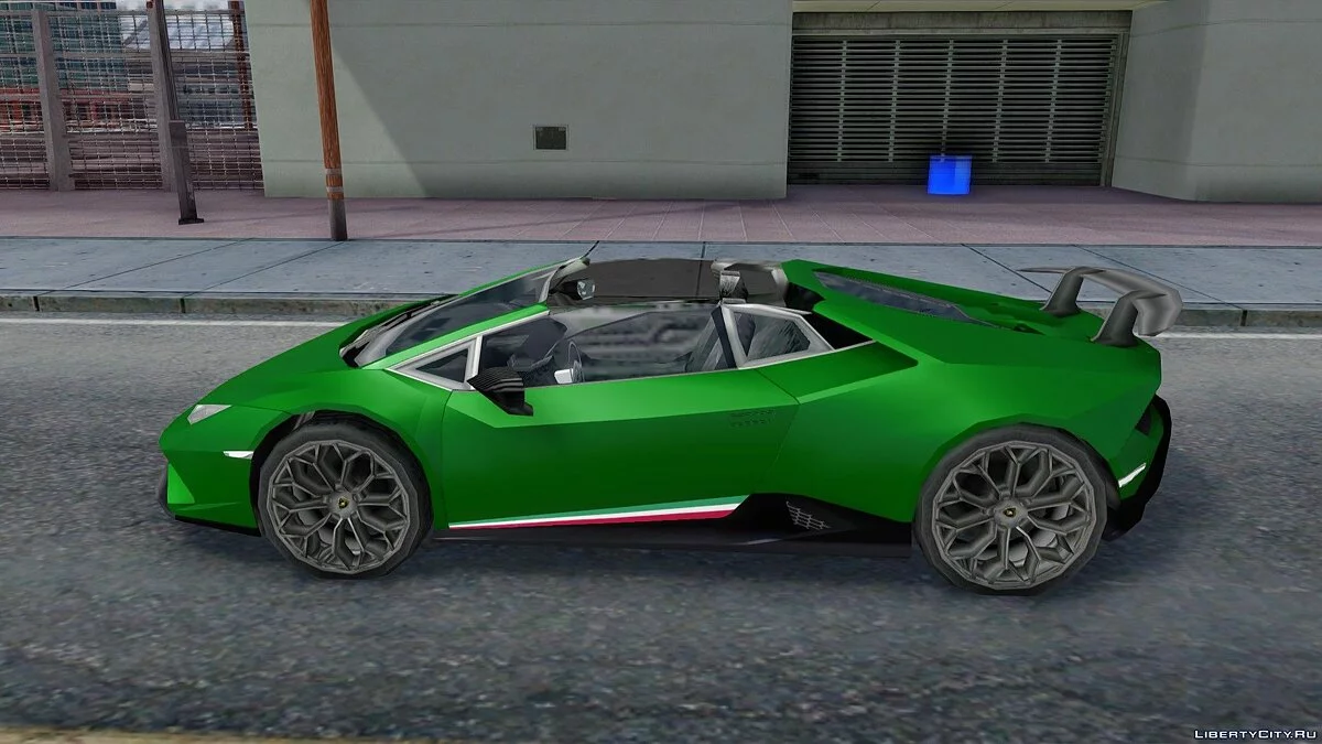 Lamborghni Huracan Perfomante Spyder '18 / GTA San Andreas