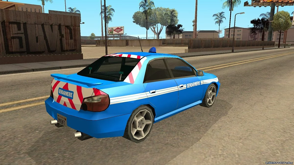 2005 Subaru Impreza Gendarmerie / GTA San Andreas