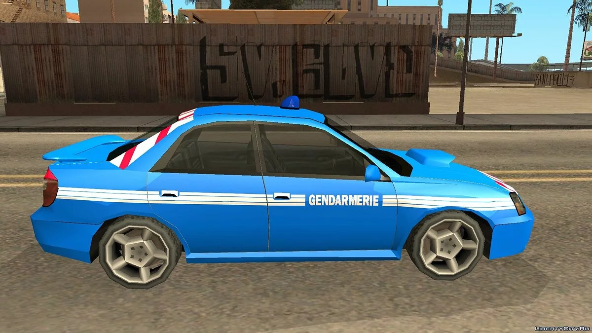2005 Subaru Impreza Gendarmerie / GTA San Andreas