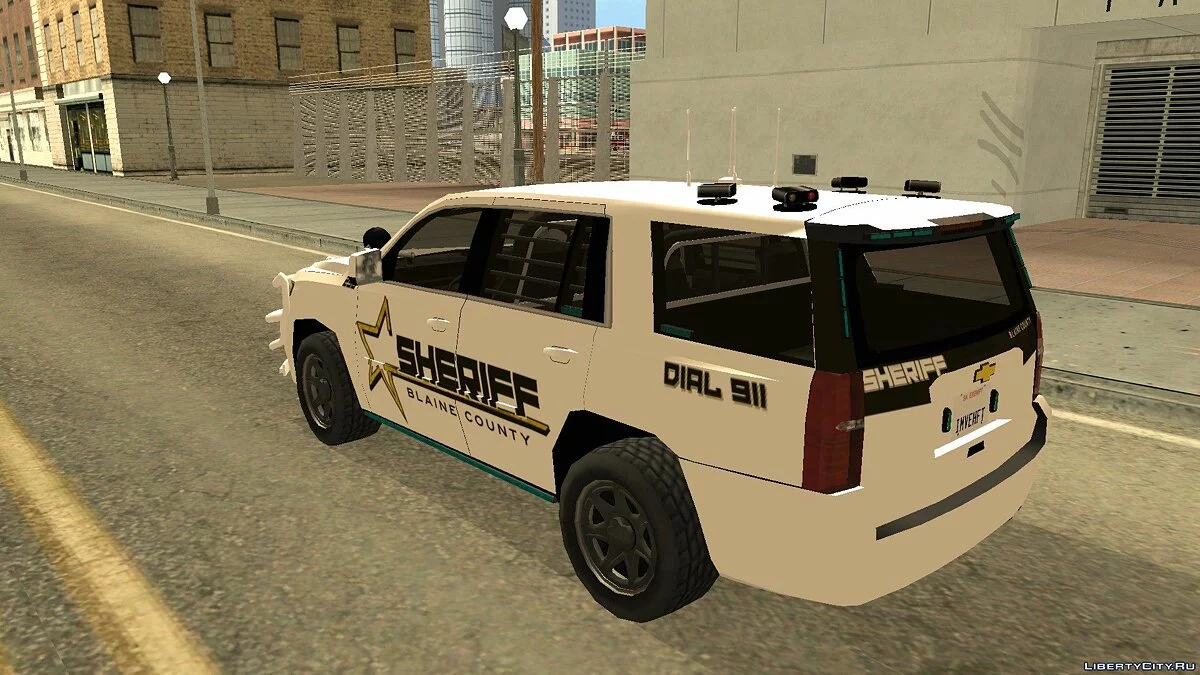 Chevrolet Tahoe Sheriff blaine county / GTA San Andreas