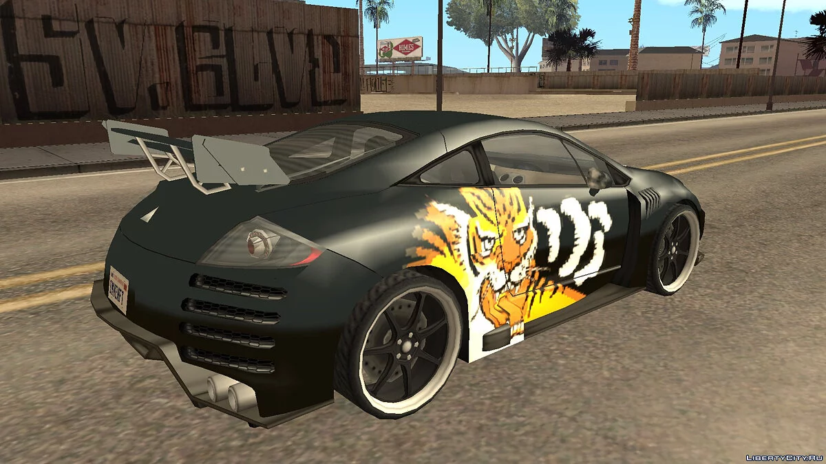 Mitsubishi Eclipse IV из NFS Most Wanted / GTA San Andreas