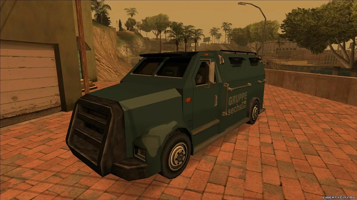 Paquete de coches Securicar (DE GTA UNDERGROUND) / GTA San Andreas