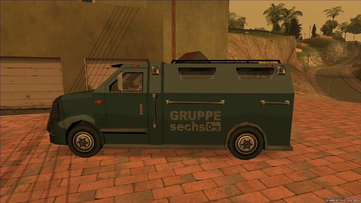 Paquete de coches Securicar (DE GTA UNDERGROUND) / GTA San Andreas