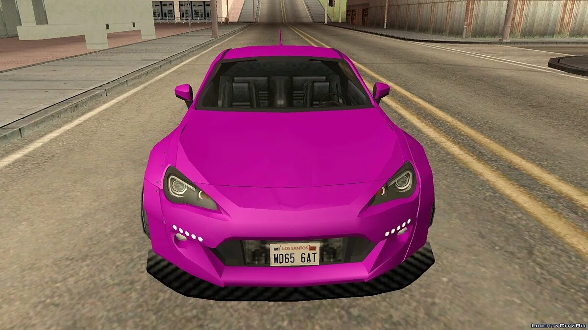 سبارو BRZ 2013 روكيت باني وايد بودي كيت / جي تي إيه سان أندرياس