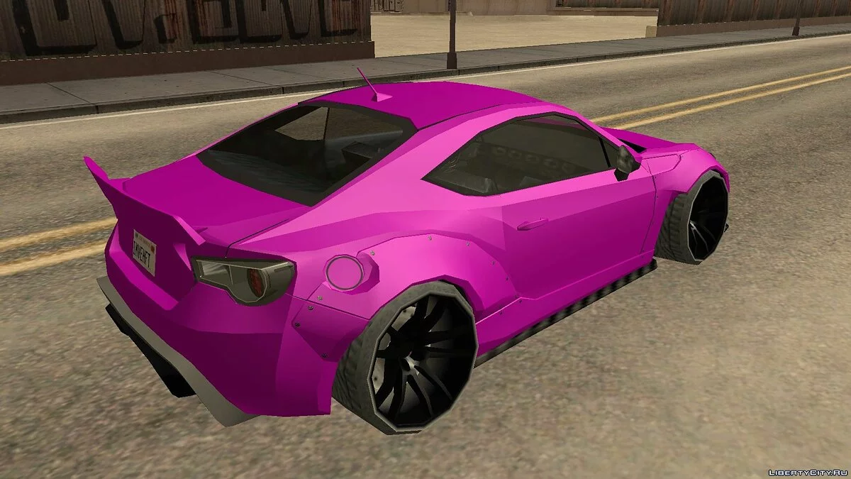 سبارو BRZ 2013 روكيت باني وايد بودي كيت / جي تي إيه سان أندرياس