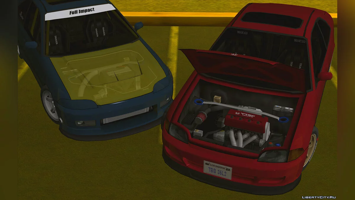 '93 Honda Civic EJ1 [LQ] / GTA San Andreas