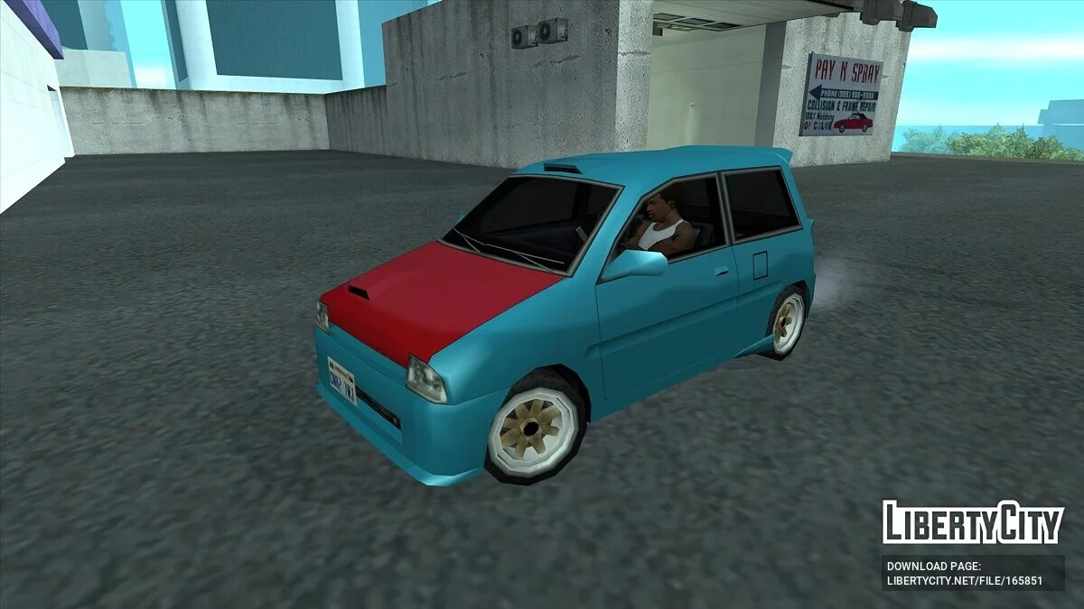 Paket Nioka Ecureuil 1986 / GTA San Andreas