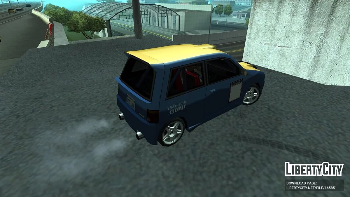 Paket Nioka Ecureuil 1986 / GTA San Andreas