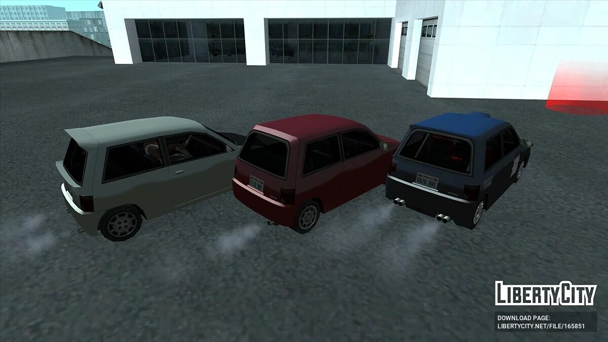 Paket Nioka Ecureuil 1986 / GTA San Andreas