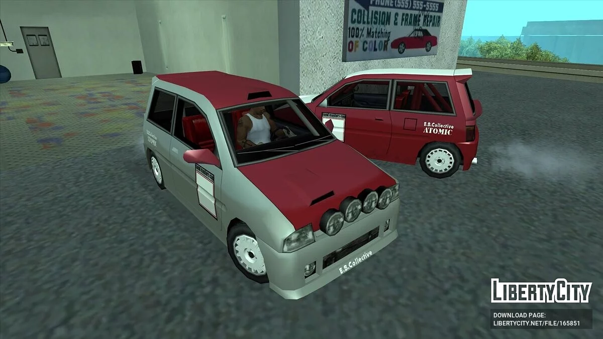 Paket Nioka Ecureuil 1986 / GTA San Andreas