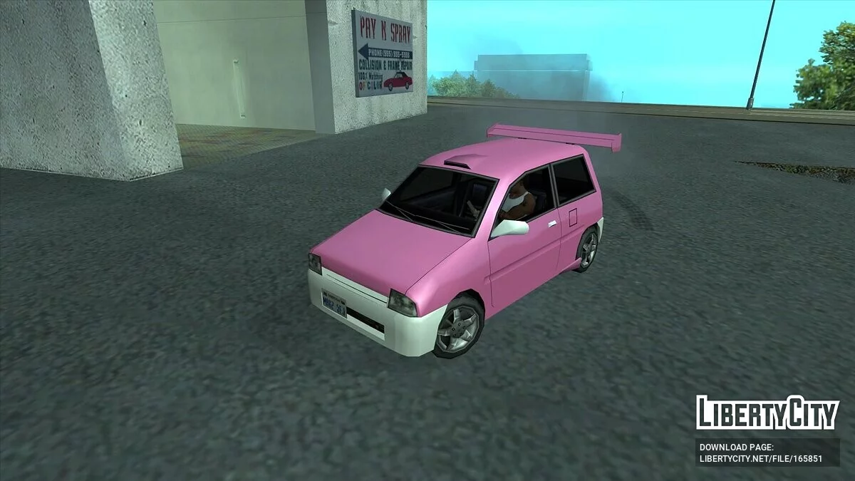 Paket Nioka Ecureuil 1986 / GTA San Andreas