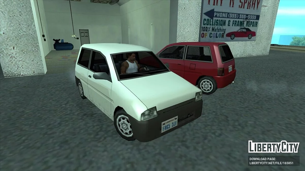 Paket Nioka Ecureuil 1986 / GTA San Andreas
