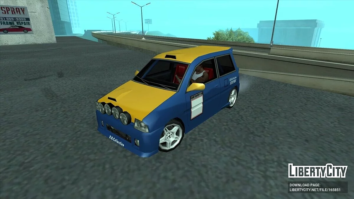 Paket Nioka Ecureuil 1986 / GTA San Andreas