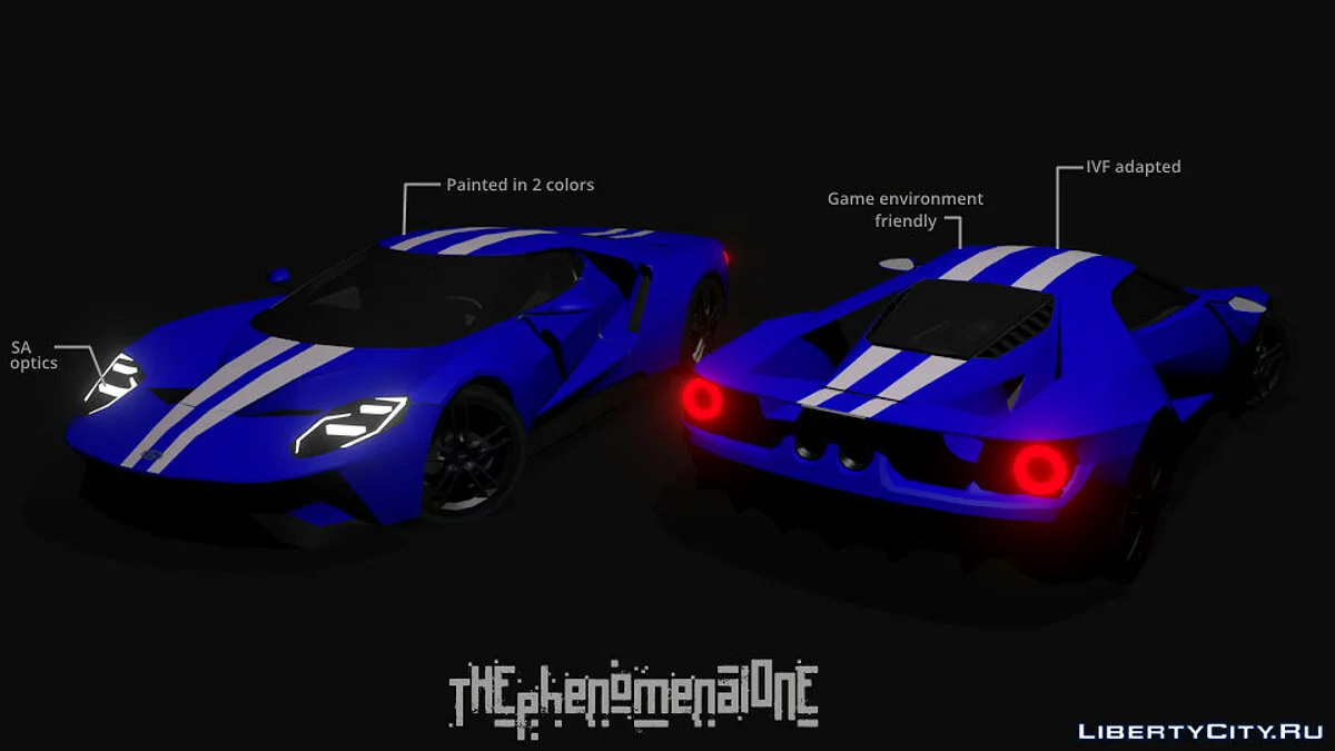 2018 Ford GT (SA style) / GTA San Andreas