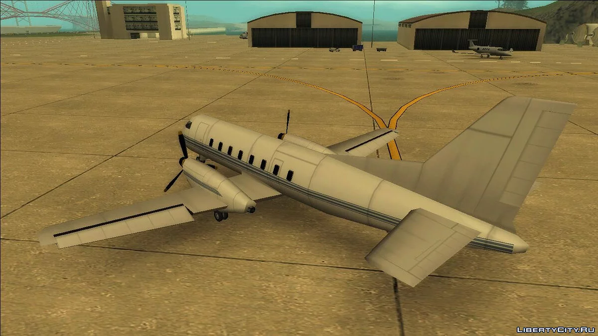 AT-20 Turboprop (Plane from GTA: LCS) / GTA San Andreas