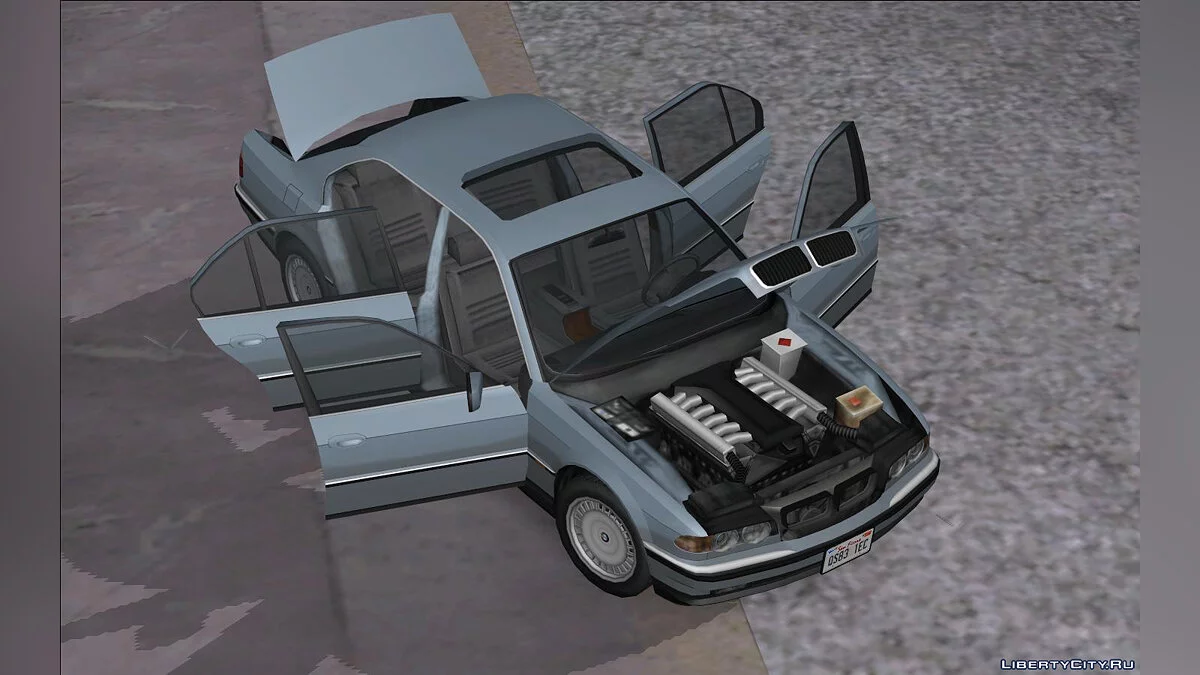 BMW 7-Series 750iL e38 '98 (Рестайлінг) / GTA San Andreas
