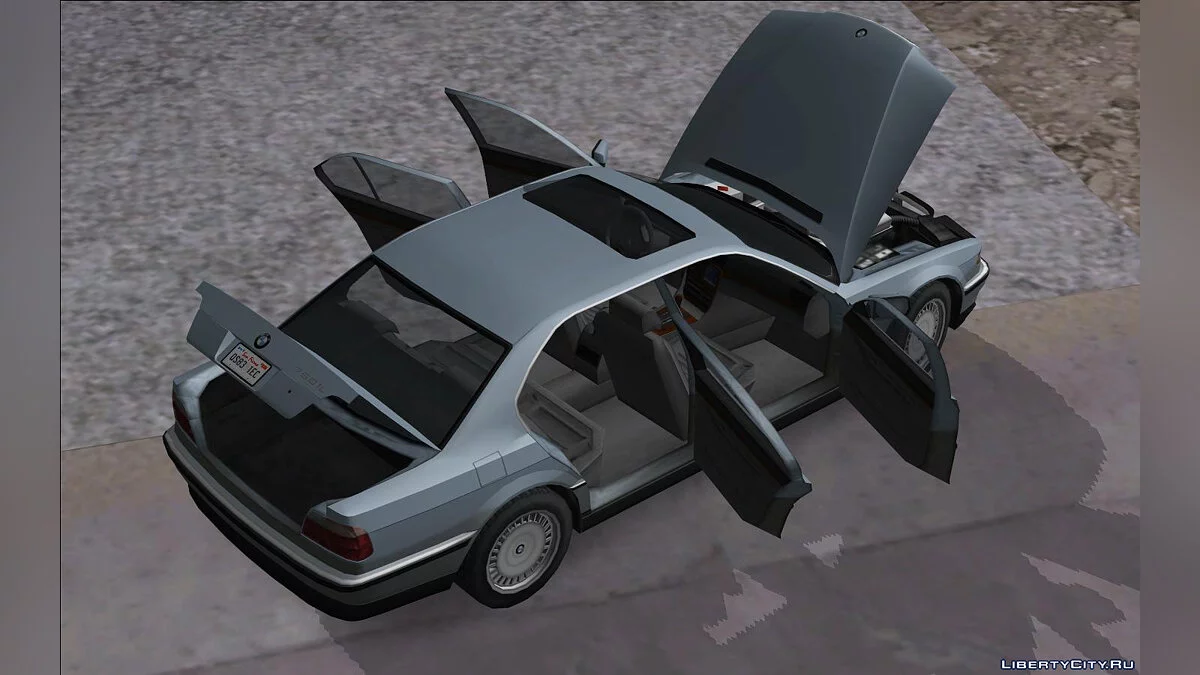 BMW 7-Series 750iL e38 '98 (Рестайлінг) / GTA San Andreas