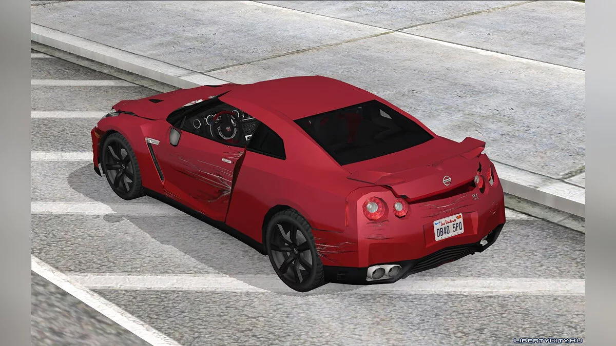 Nissan GT-R (R35) '14 / GTA San Andreas