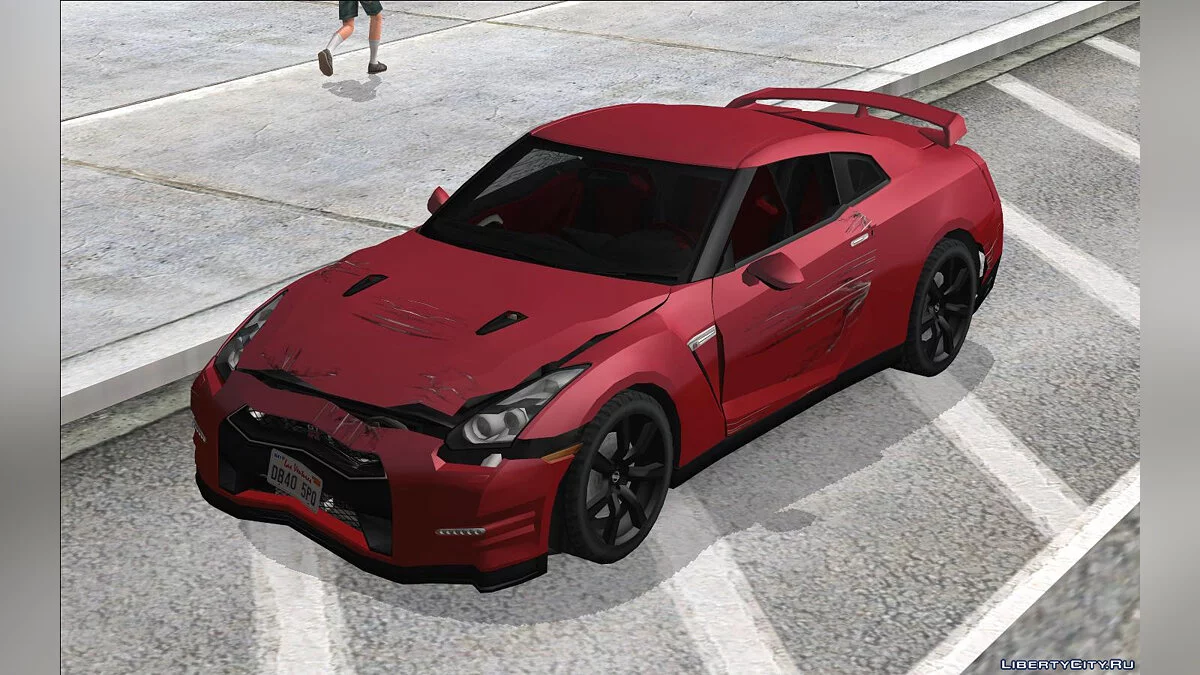 Nissan GT-R (R35) '14 / GTA San Andreas
