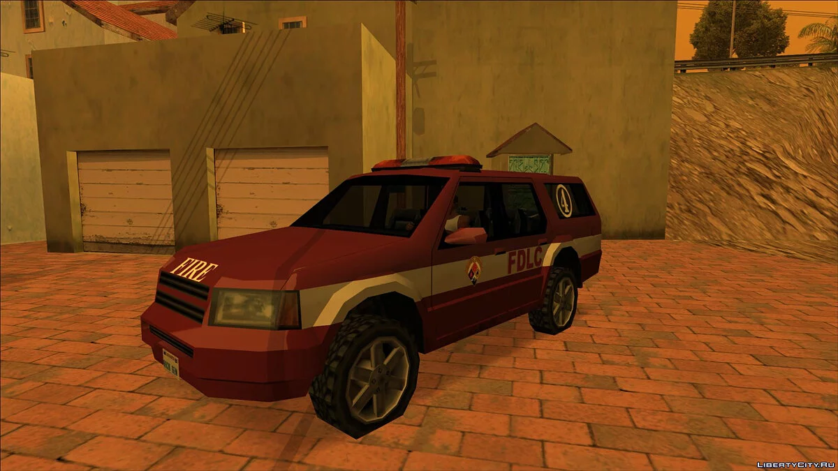 Пак пожежного транспорту Liberty City (FROM GTA UNDERGROUND) / GTA San Andreas