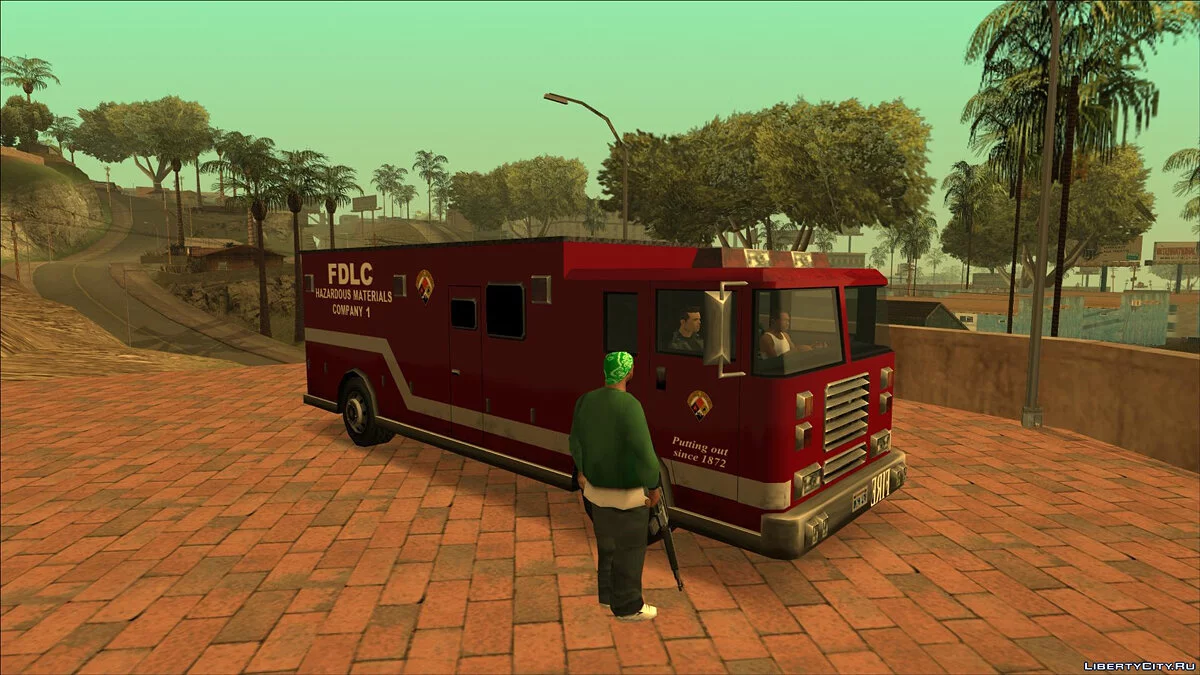Пак пожежного транспорту Liberty City (FROM GTA UNDERGROUND) / GTA San Andreas