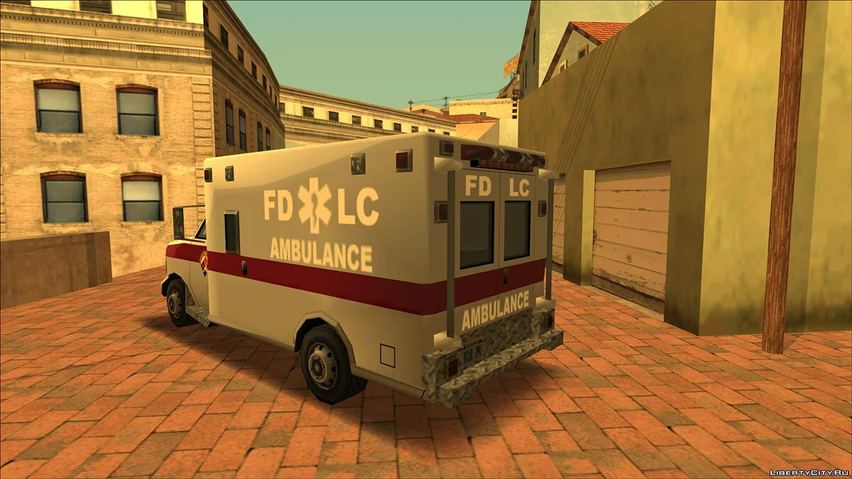 Пак пожежного транспорту Liberty City (FROM GTA UNDERGROUND) / GTA San Andreas