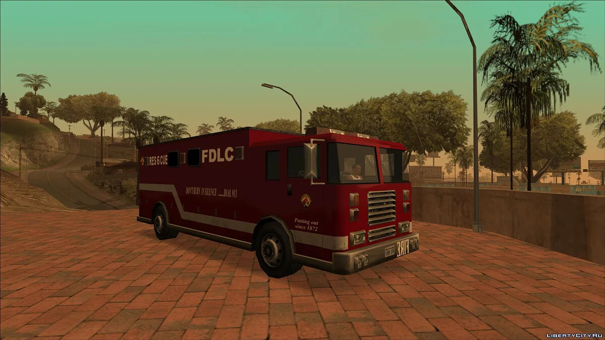 Пак пожежного транспорту Liberty City (FROM GTA UNDERGROUND) / GTA San Andreas