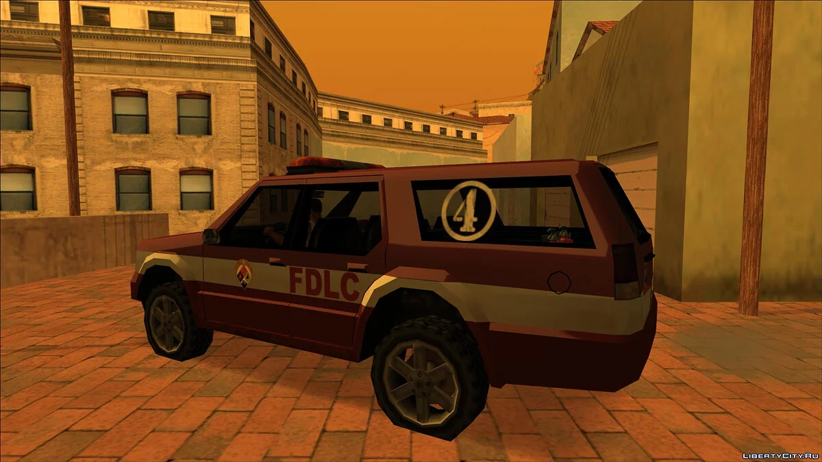 Пак пожежного транспорту Liberty City (FROM GTA UNDERGROUND) / GTA San Andreas