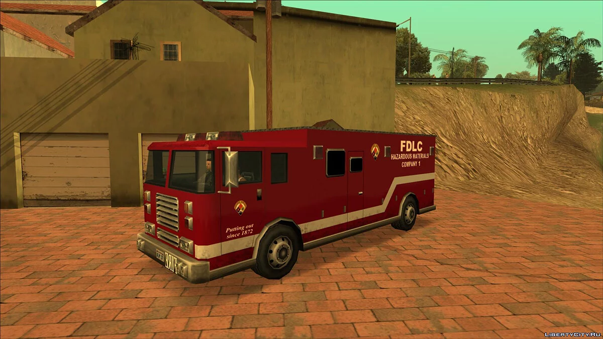 Пак пожежного транспорту Liberty City (FROM GTA UNDERGROUND) / GTA San Andreas
