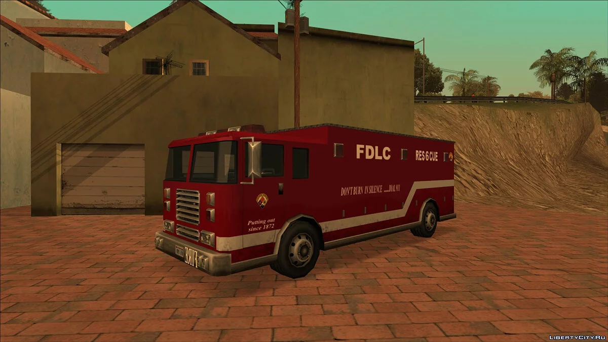 Пак пожежного транспорту Liberty City (FROM GTA UNDERGROUND) / GTA San Andreas